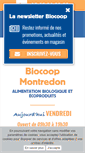 Mobile Screenshot of biocoop-montredon.com