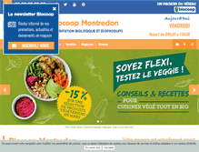 Tablet Screenshot of biocoop-montredon.com